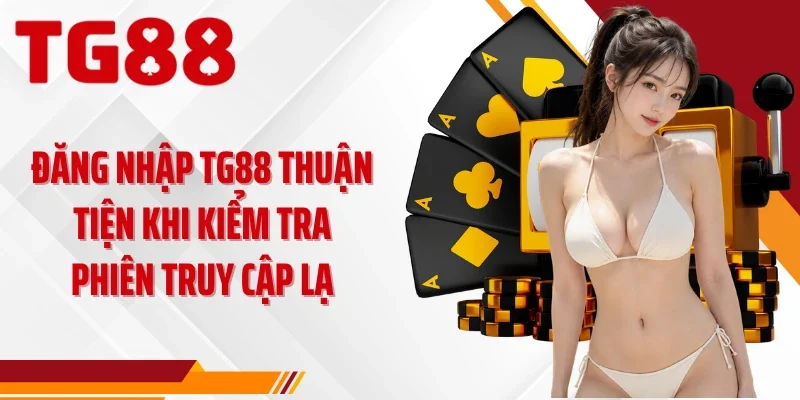Đăng nhập TG88 thuận tiện khi kiểm tra phiên truy cập lạ