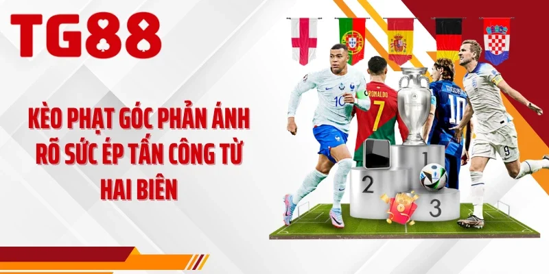 Kèo phạt góc phản ánh rõ sức ép tấn công từ hai biên
